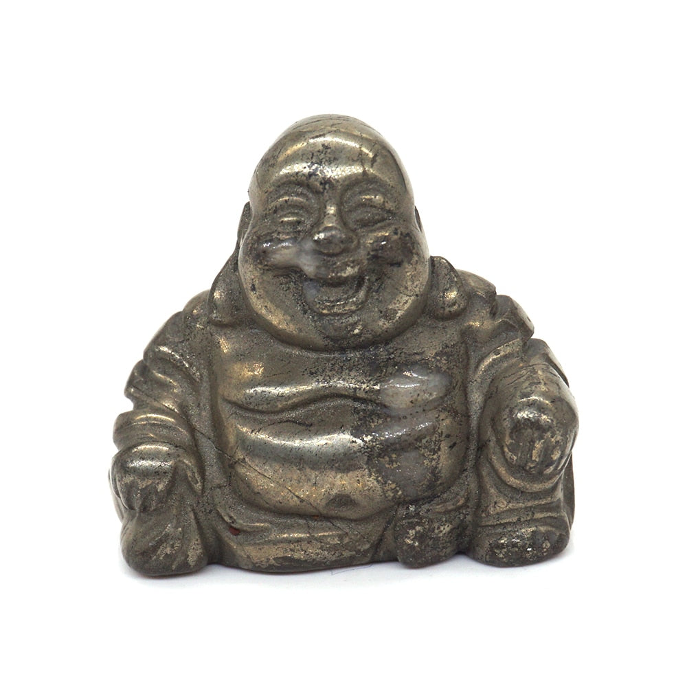 Hand Carved Laughing Buddahs