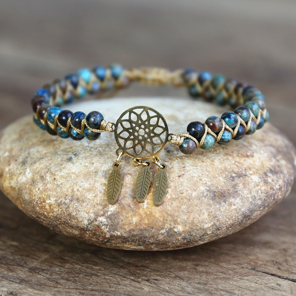 Mixed Stone Dream Catcher Bracelet