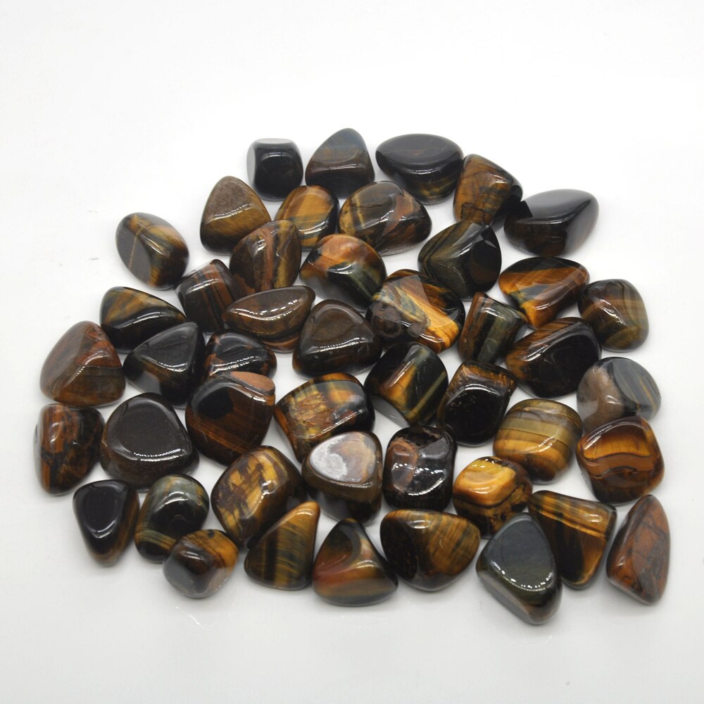 Blue Tigers Eye Tumbles (Hawks Eye) 100g