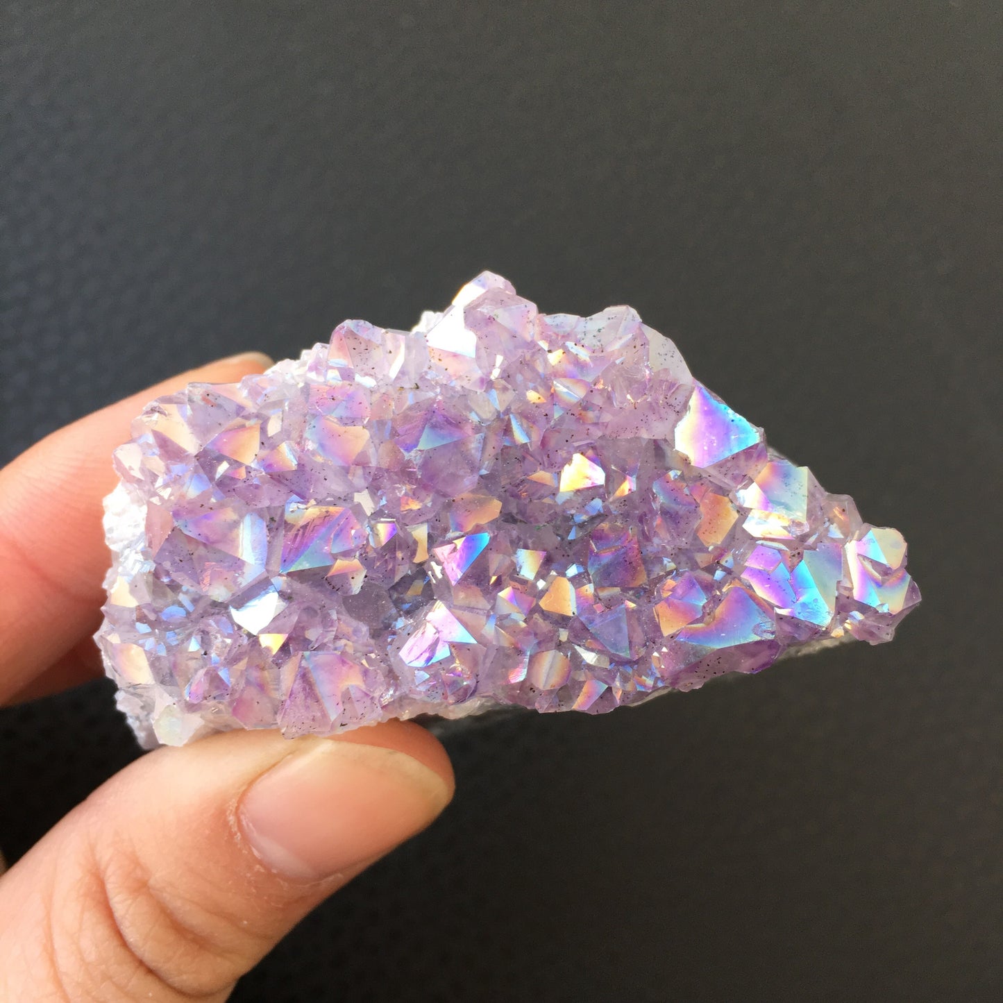 Aura Amethyst Cluster