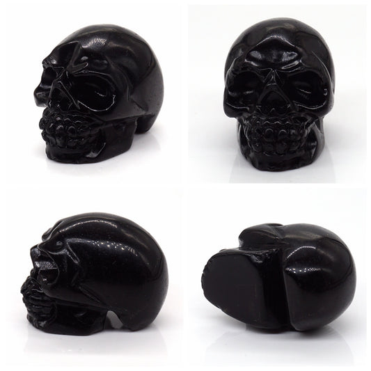 Hand Carved Skulls 1.5"