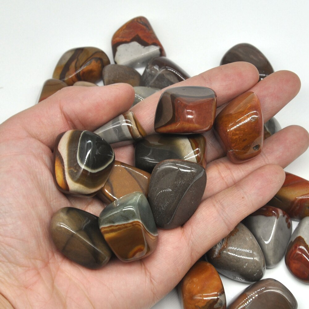 Polychrome Jasper (Desert Jasper) Tumbles