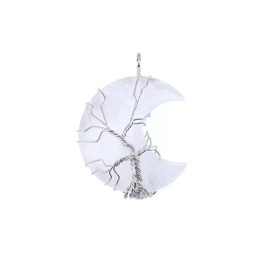 Tree of Life Droplet / Moon Pendents