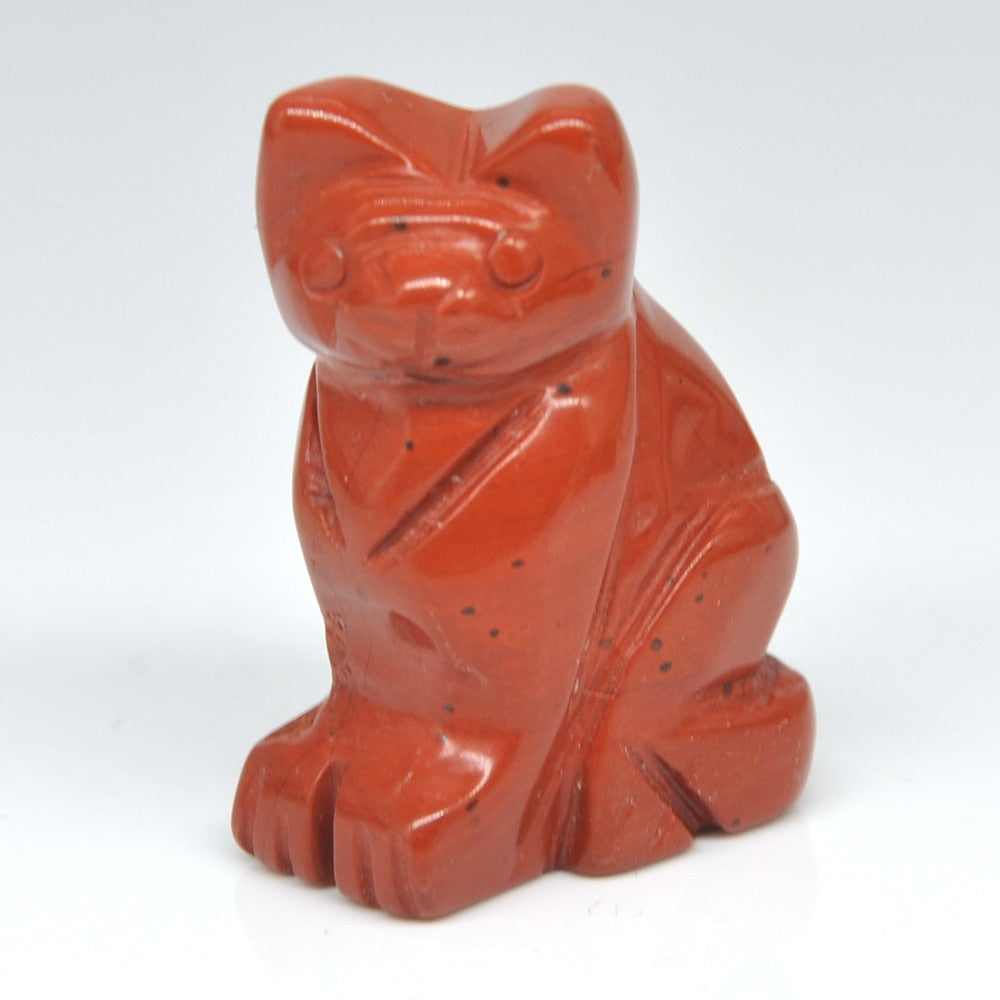 Hand Carved Cats