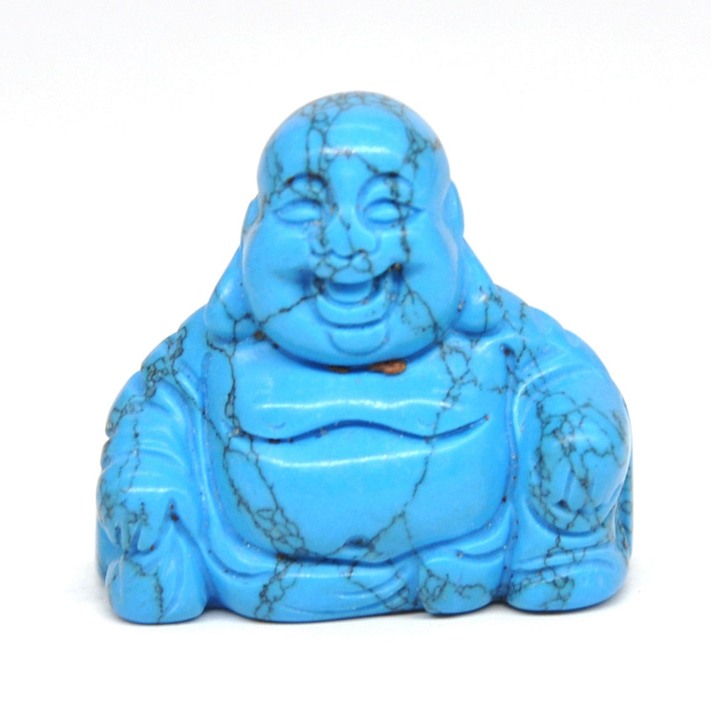 Hand Carved Laughing Buddahs