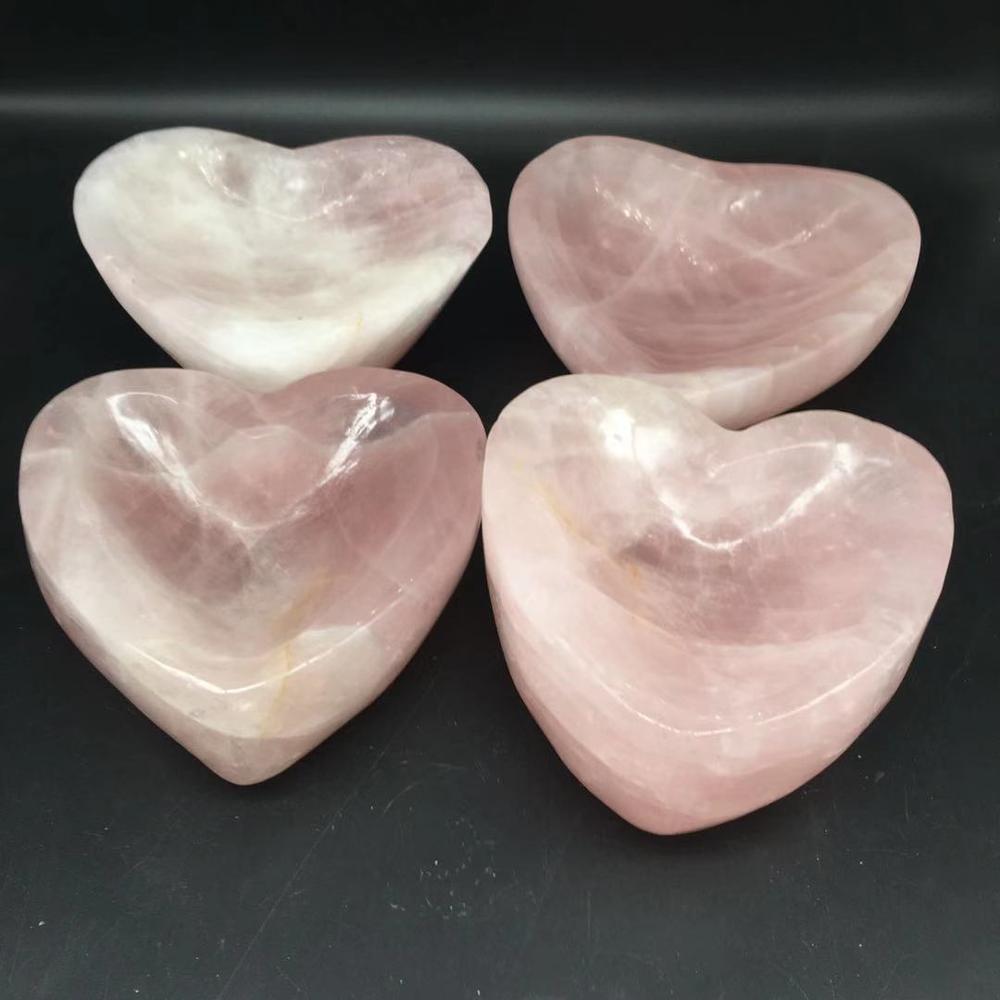 Rose Quartz Heart Bowl