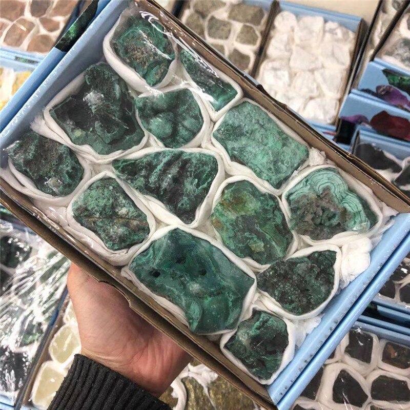 Raw Malachite Pack (bulk)