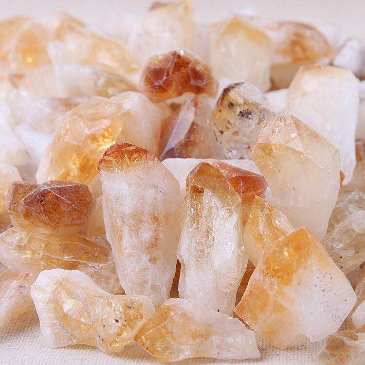 Raw Citrine Roots