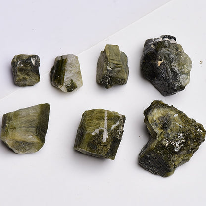 Raw Green Tourmaline