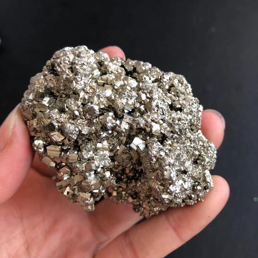 Raw Pyrite Cluster Chunks