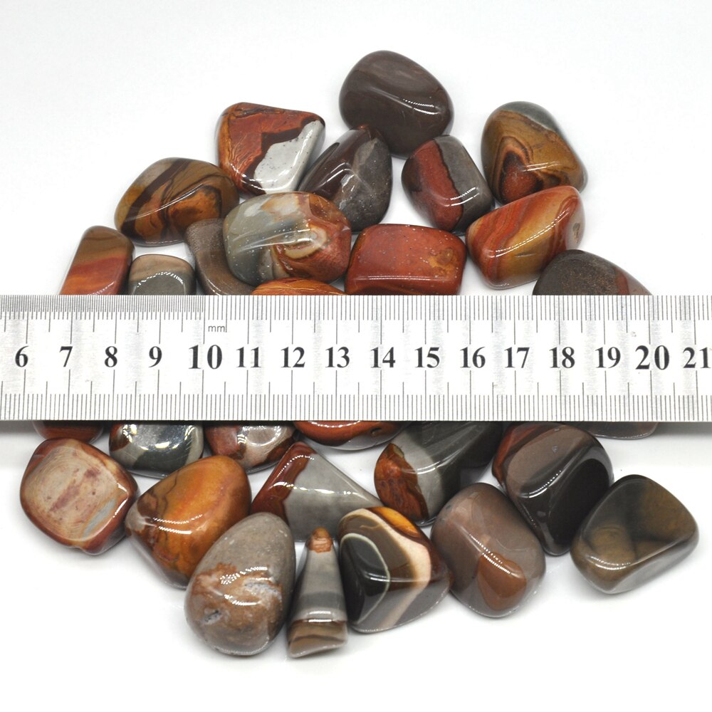 Polychrome Jasper (Desert Jasper) Tumbles