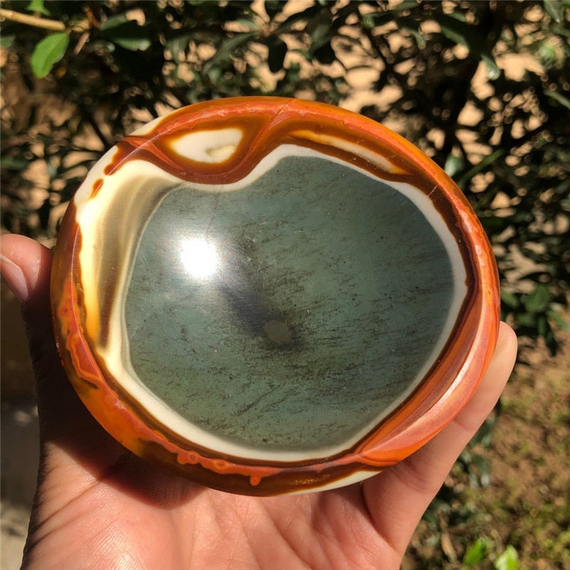 Polychrome Jasper & Ocean Jasper Bowls