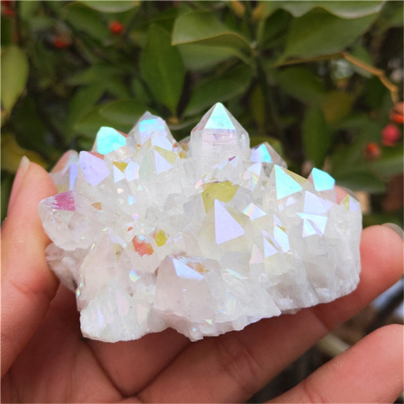 Aura Quartz Clusters