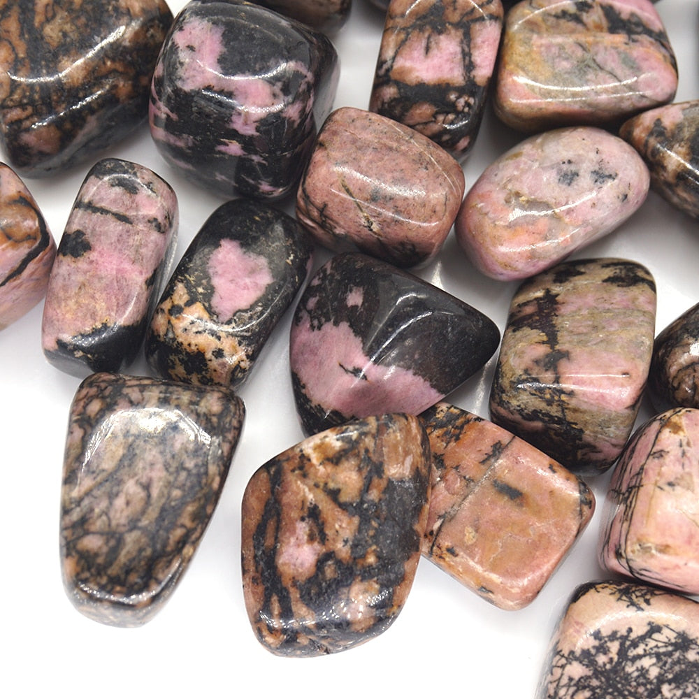 Rhodonite Tumbles