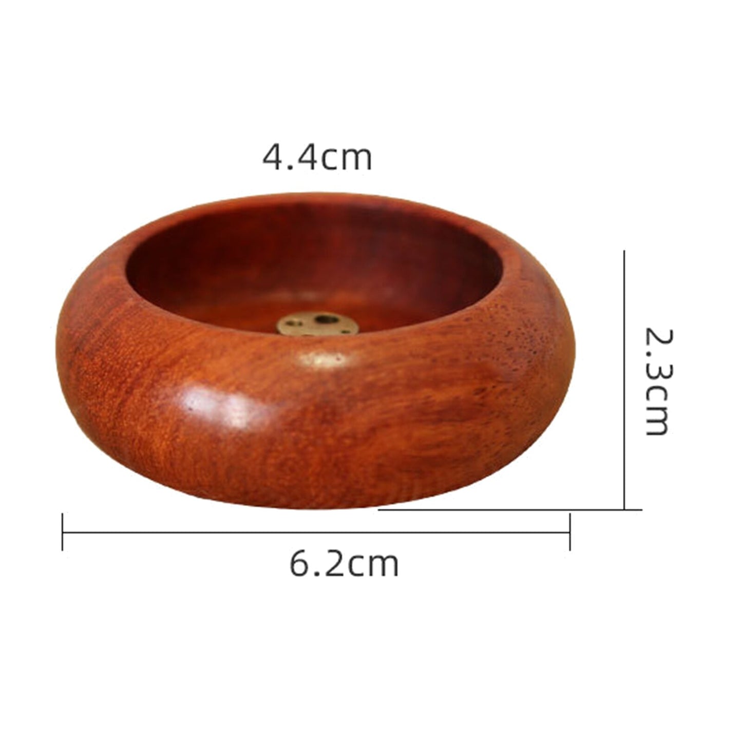 Rosewood Bowl Incense Holder