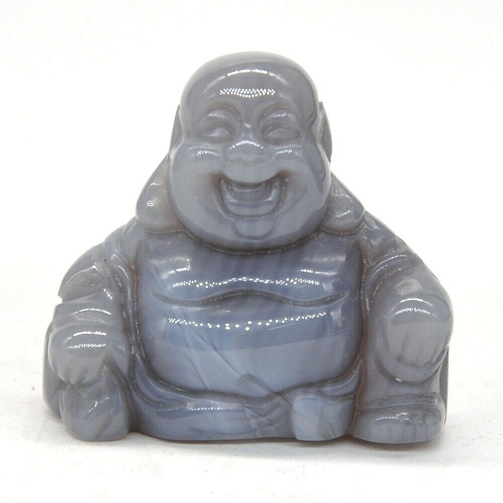 Hand Carved Laughing Buddahs