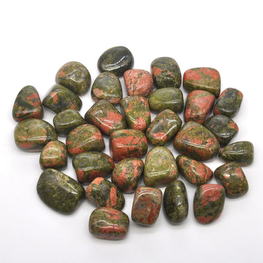 Unakite Jasper Tumbles 100g