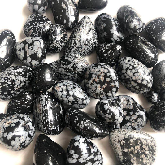 Snowflake Obsidian Big Tumbles