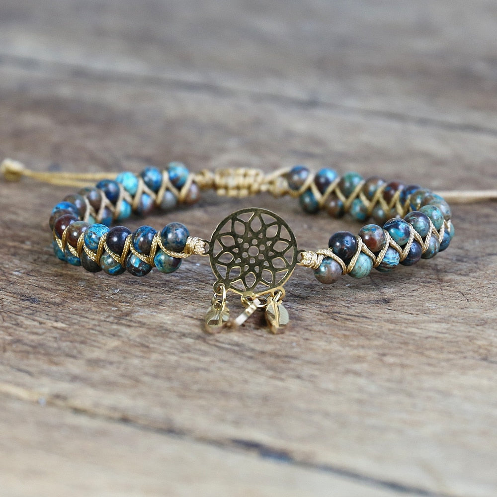 Mixed Stone Dream Catcher Bracelet