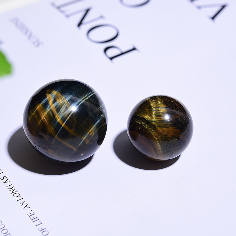 Blue Tigers Eye (Hawks Eye) Spheres