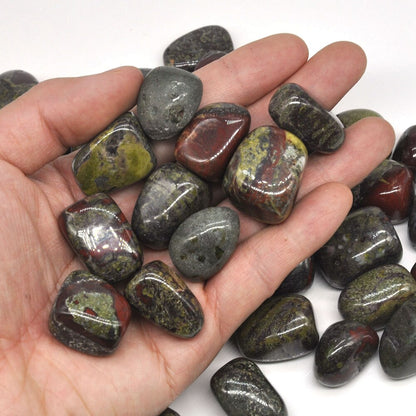 Dragon Blood Jasper Tumbles