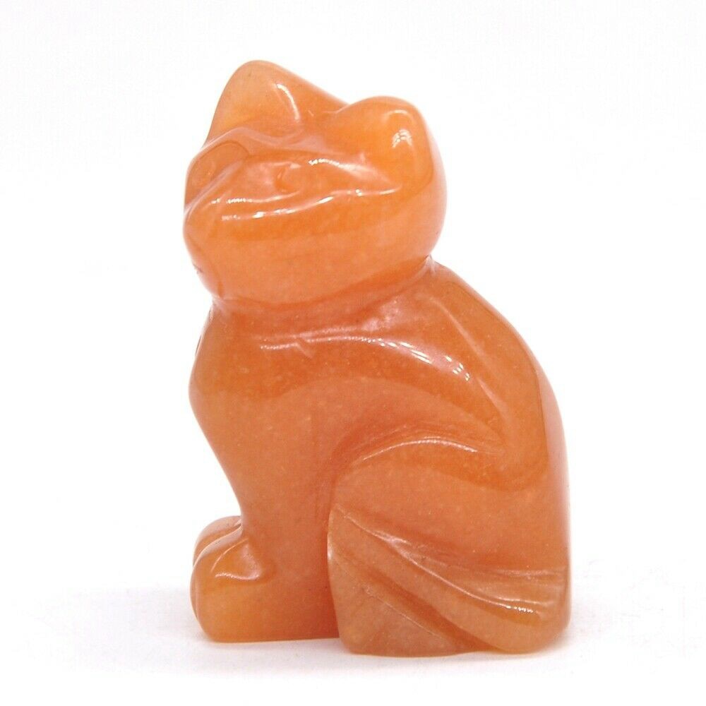 Hand Carved Cats