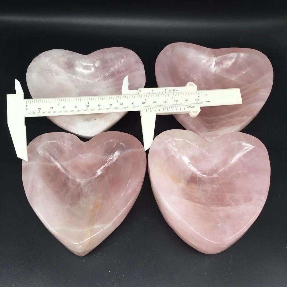 Rose Quartz Heart Bowl