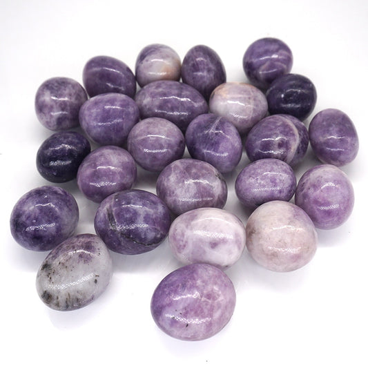 Lilac Lepidolite Tumbles