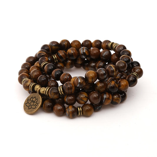 Mala Beads 108 Tigers Eye