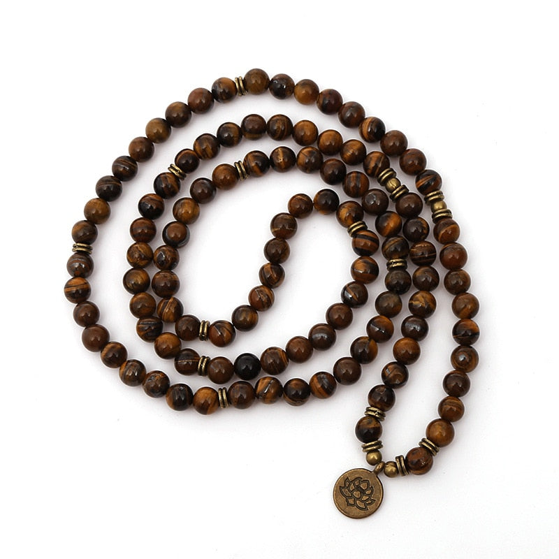 Mala Beads 108 Tigers Eye