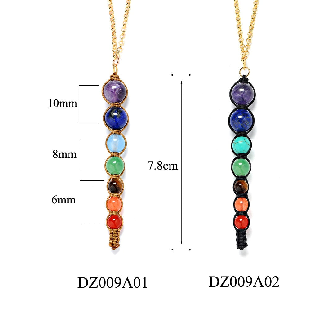 Chakra Drip Drop Pendent