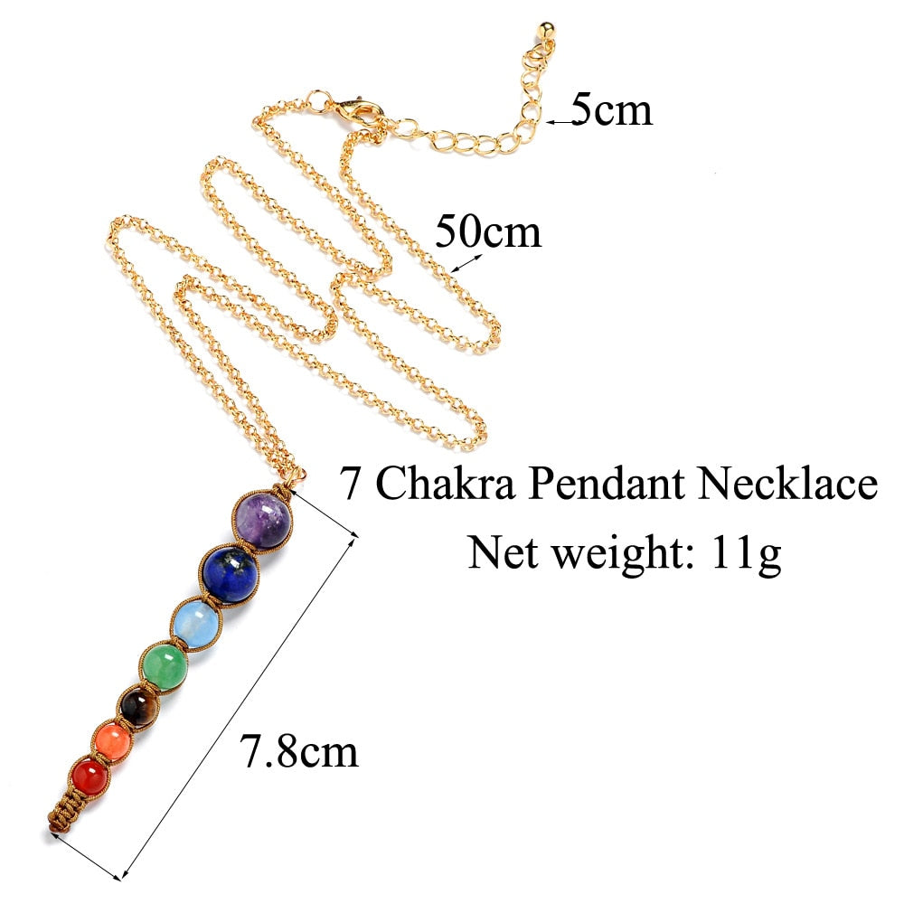 Chakra Drip Drop Pendent