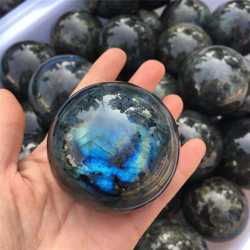 Labradorite Spheres