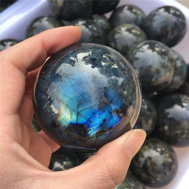 Labradorite Spheres