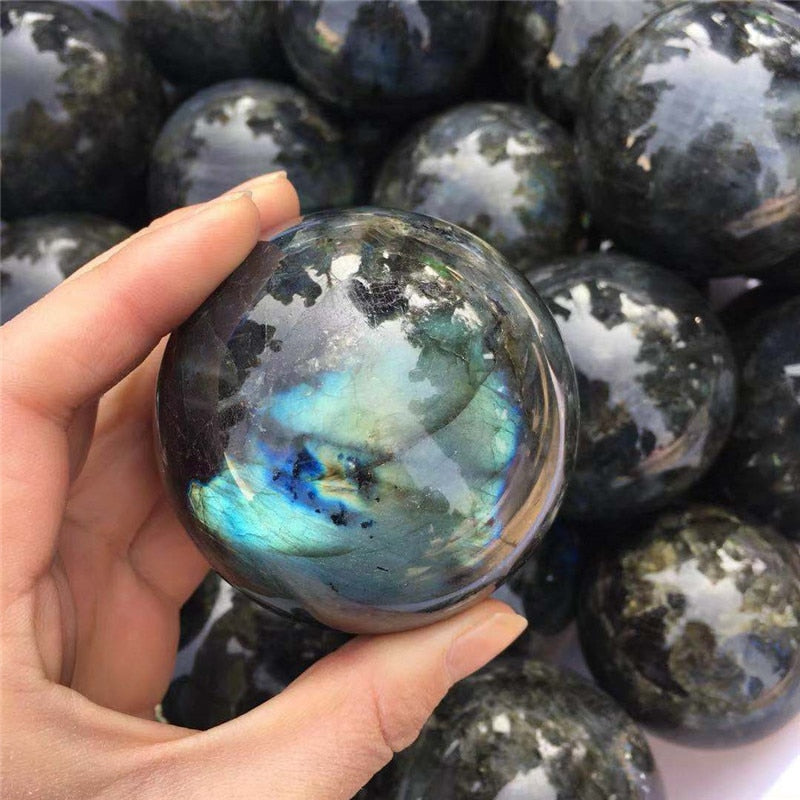 Labradorite Spheres