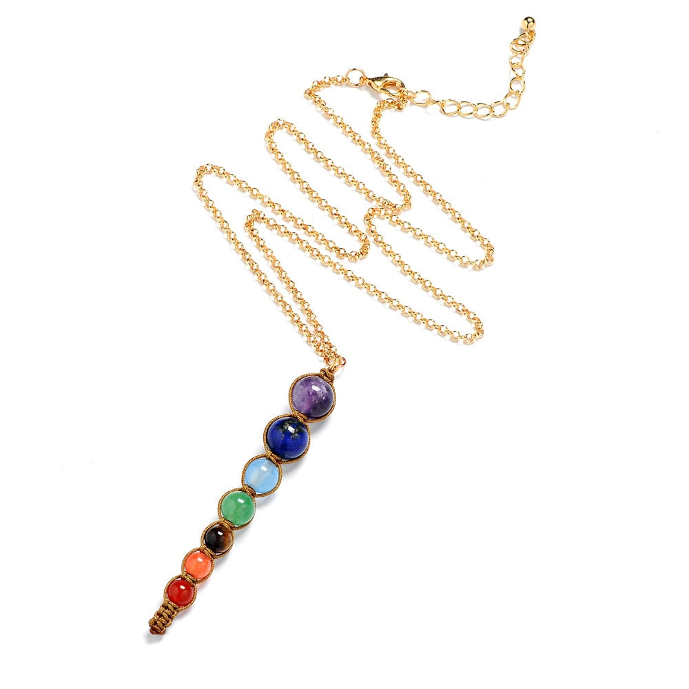 Chakra Drip Drop Pendent