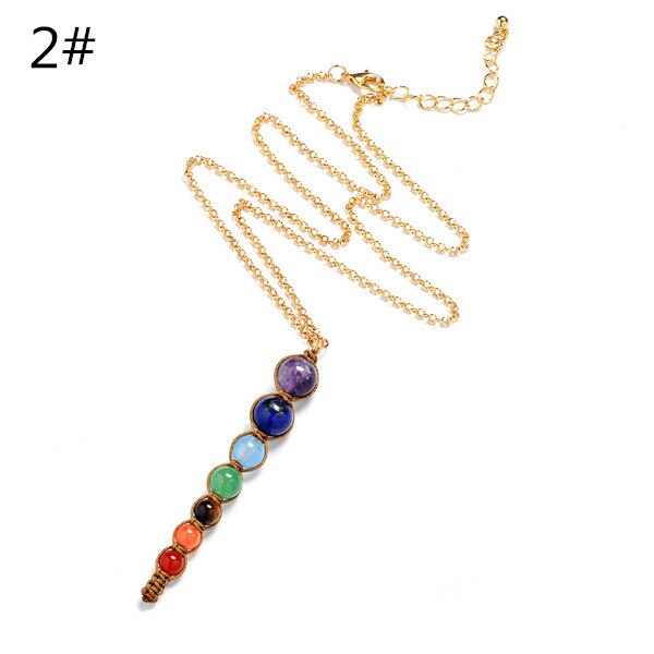 Chakra Drip Drop Pendent