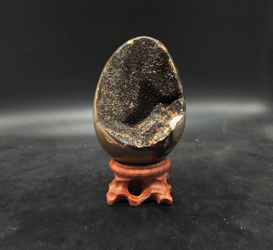 Septarian Geode Egg Specimen