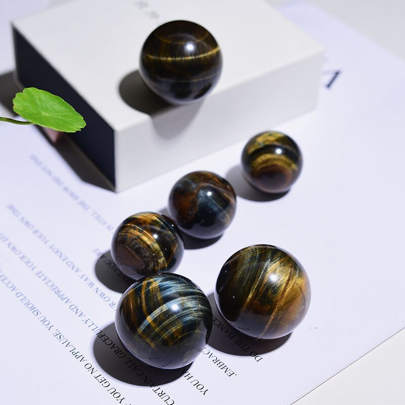 Blue Tigers Eye (Hawks Eye) Spheres