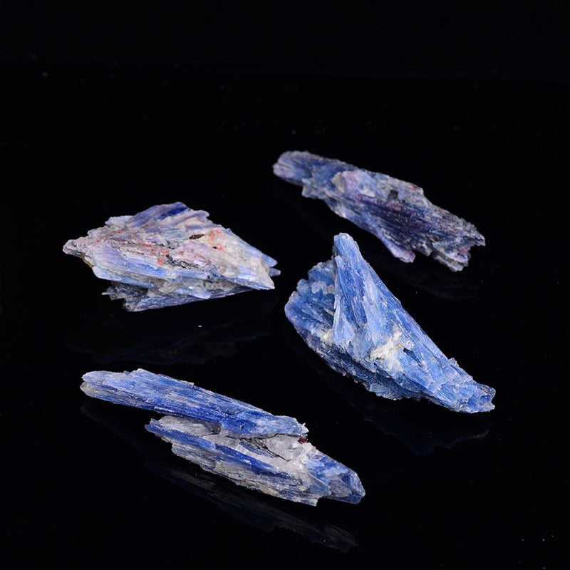 Raw Blue Kyanite in Quartz Specimen