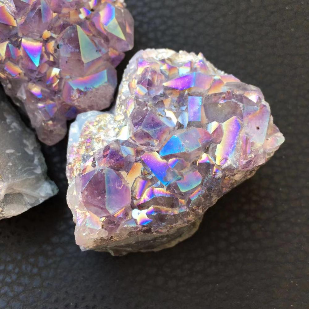 Aura Amethyst Cluster