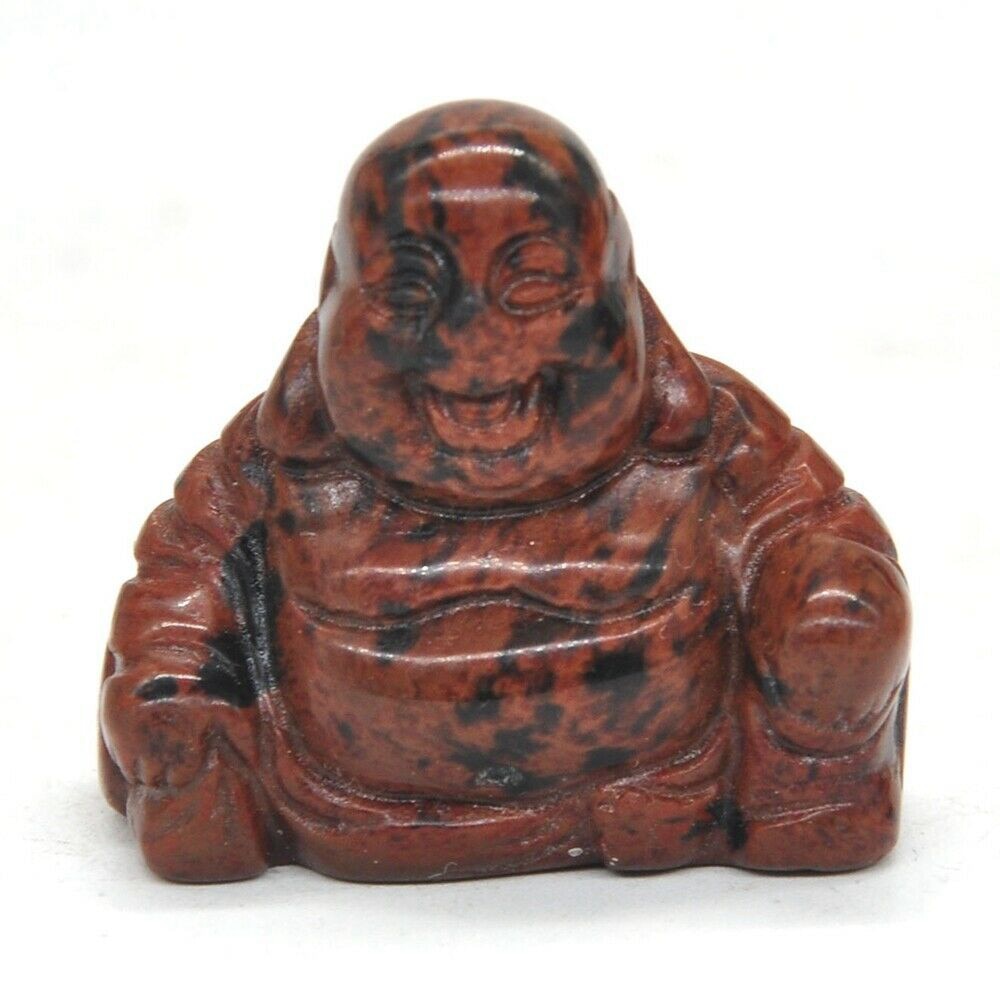 Hand Carved Laughing Buddahs