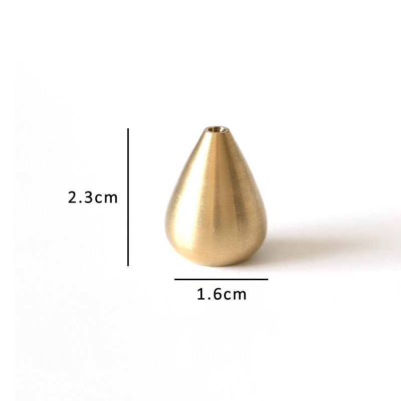 Brass Drop Incense Holders (3)