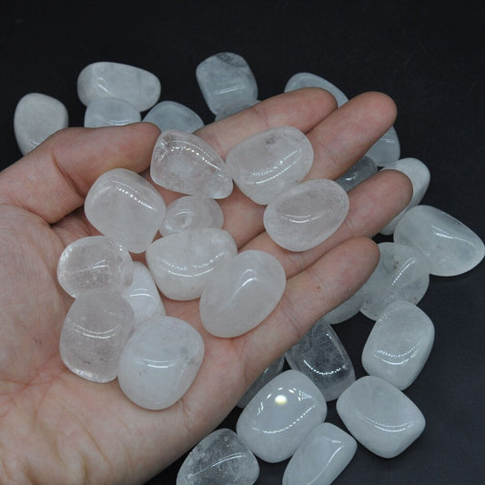 Clear Quartz Tumbles 100g