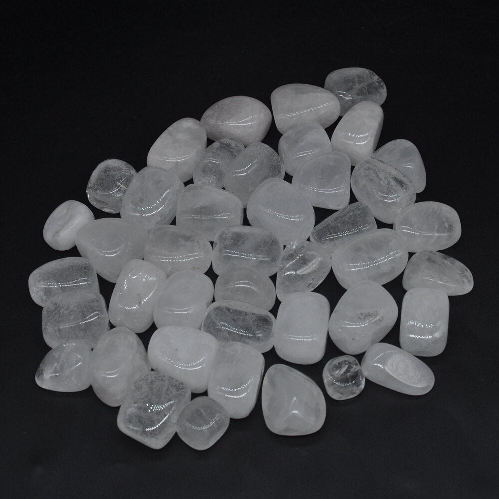 Clear Quartz Tumbles 100g