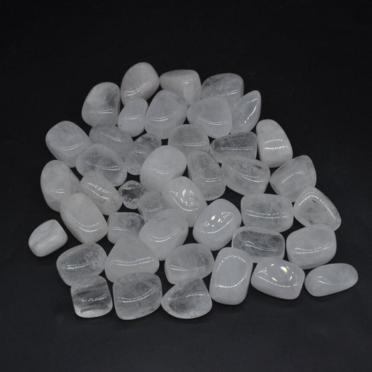 Clear Quartz Tumbles 100g