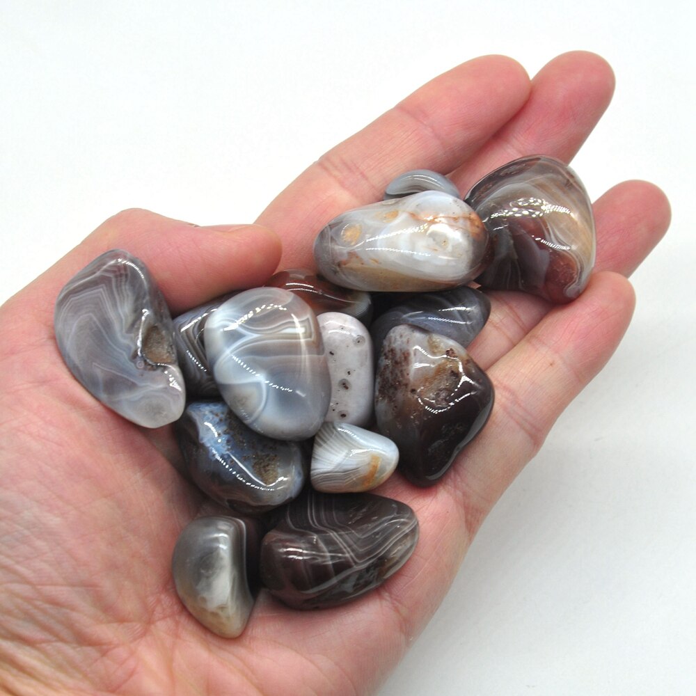 Botswana Agate Tumbles 100g