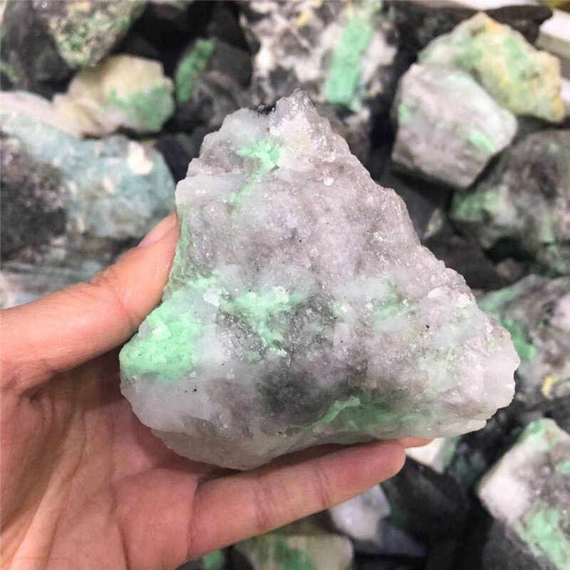 Raw Swat Emerald Specimen