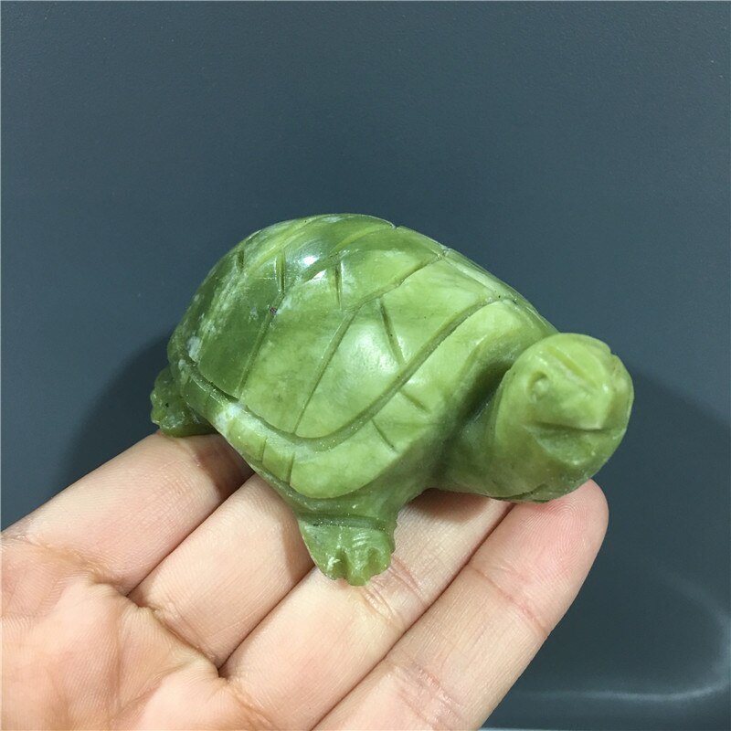 Hand Carved Afghan Jade Turtle