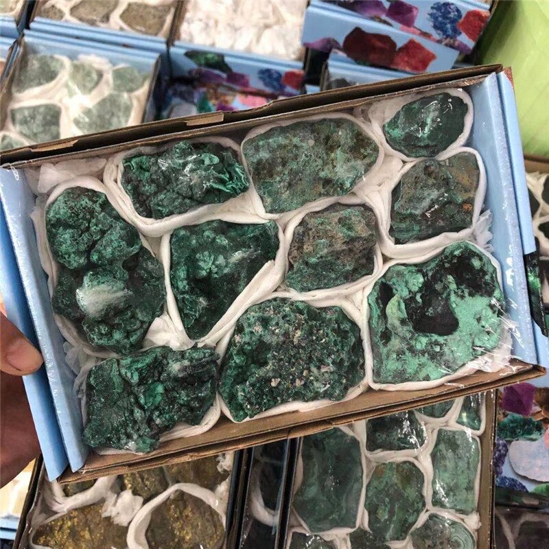 Raw Malachite Pack (bulk)